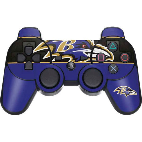 NFL Baltimore Ravens Zone Block PS3 Dual Shock wireless controller Skin