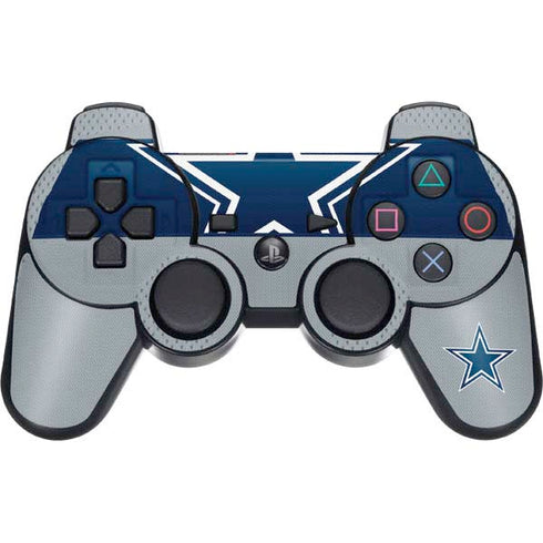 NFL Dallas Cowboys Zone Block PS3 Dual Shock wireless controller Skin
