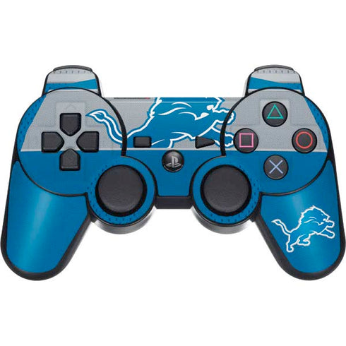 NFL Detroit Lions Zone Block PS3 Dual Shock wireless controller Skin