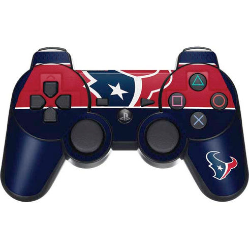 NFL Houston Texans Zone Block PS3 Dual Shock wireless controller Skin
