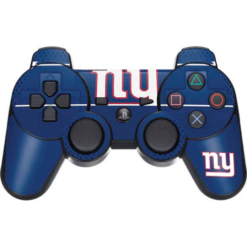 NFL New York Giants Zone Block PS3 Dual Shock wireless controller Skin