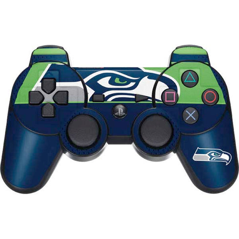 NFL Seattle Seahawks Zone Block PS3 Dual Shock wireless controller Skin