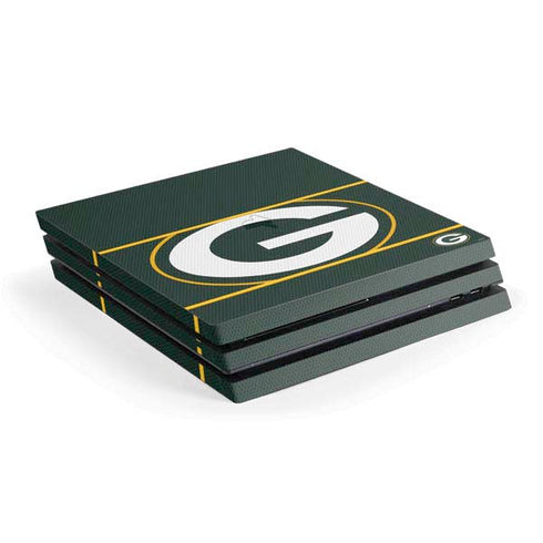 NFL Green Bay Packers Zone Block PS4 Pro Console Skin