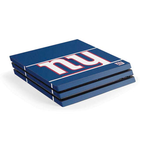 NFL New York Giants Zone Block PS4 Pro Console Skin