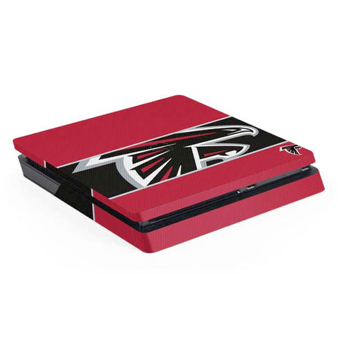 NFL Atlanta Falcons Zone Block PS4 Slim Skin
