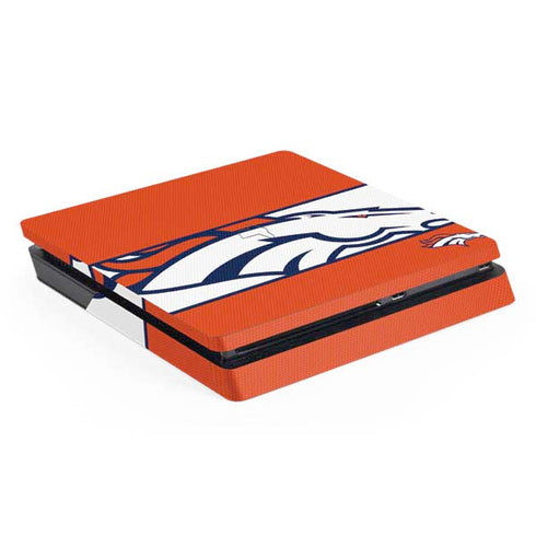 NFL Denver Broncos Zone Block PS4 Slim Skin