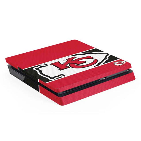 NFL Kansas City Chiefs Zone Block PS4 Slim Skin