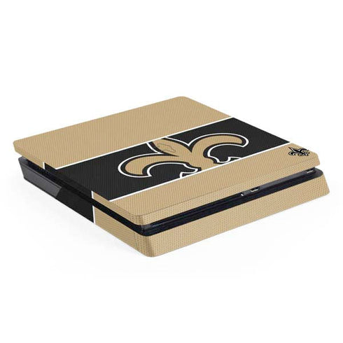 NFL New Orleans Saints Zone Block PS4 Slim Skin