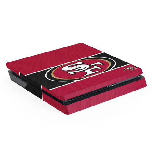 NFL San Francisco 49ers Zone Block PS4 Slim Skin