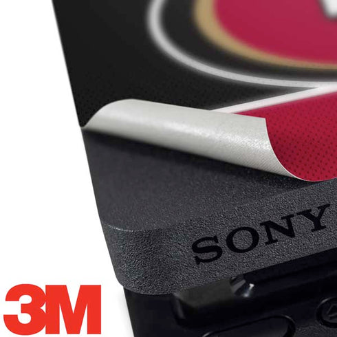 NFL San Francisco 49ers Zone Block PS4 Slim Skin