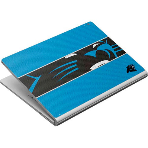 NFL Carolina Panthers Zone Block Surface Book Skin