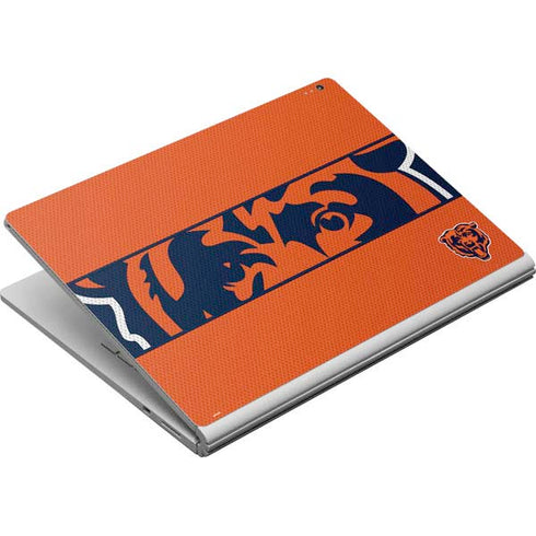 NFL Chicago Bears Zone Block Surface Book Skin