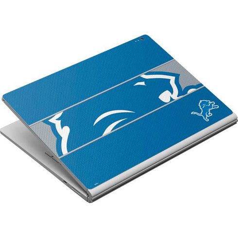 NFL Detroit Lions Zone Block Surface Book Skin