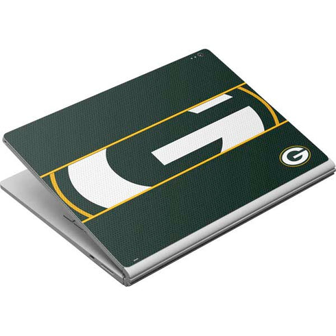 NFL Green Bay Packers Zone Block Surface Book Skin