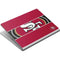 NFL San Francisco 49ers Zone Block Surface Book Skin