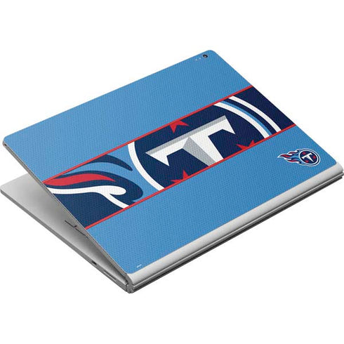 NFL Tennessee Titans Zone Block Surface Book Skin