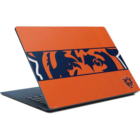 NFL Chicago Bears Zone Block Surface Laptop Skin