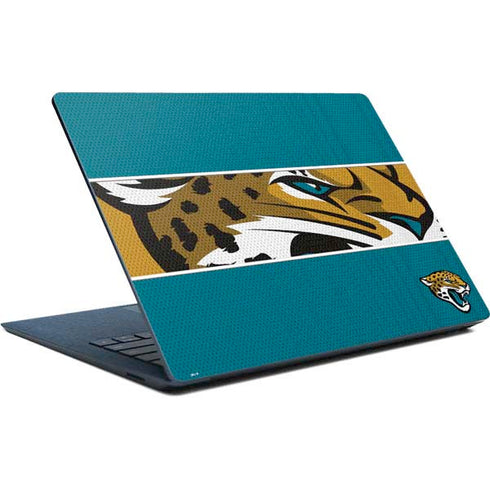 NFL Jacksonville Jaguars Zone Block Surface Laptop Skin