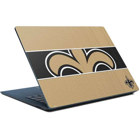 NFL New Orleans Saints Zone Block Surface Laptop Skin