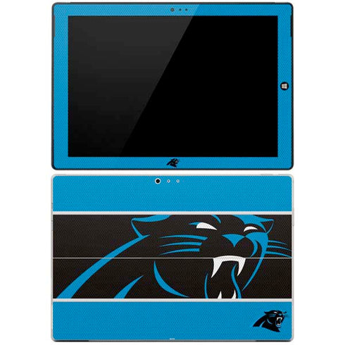 NFL Carolina Panthers Zone Block Surface Pro 3 Skin
