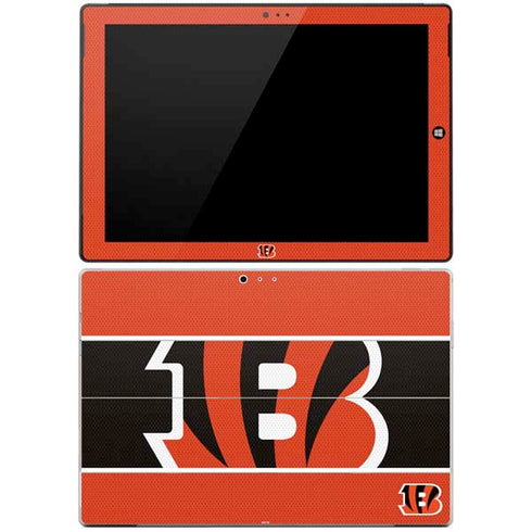 NFL Cincinnati Bengals Zone Block Surface Pro 3 Skin