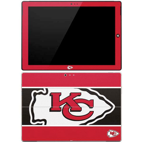 NFL Kansas City Chiefs Zone Block Surface Pro 3 Skin
