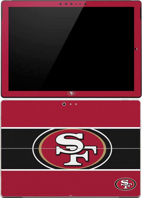 NFL San Francisco 49ers Zone Block Surface Pro (2017) Skin
