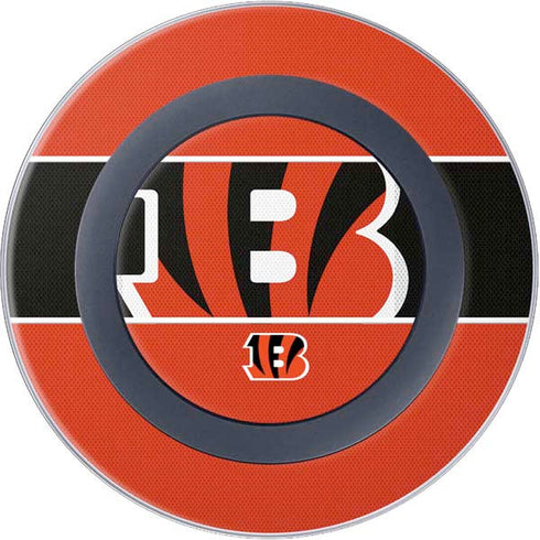 NFL Cincinnati Bengals Zone Block Wireless Charger Skin