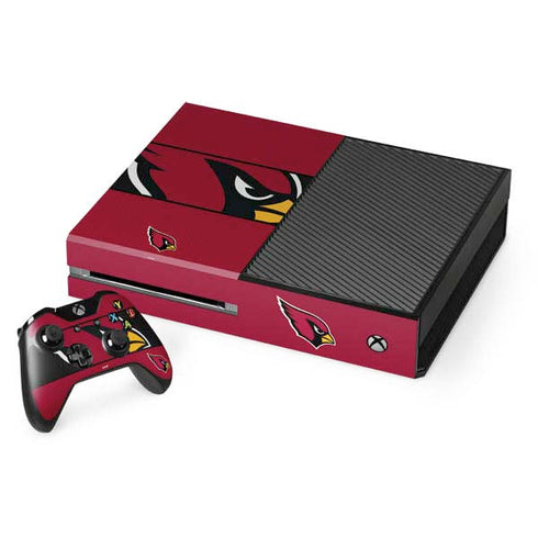 NFL Arizona Cardinals Zone Block Xbox One Console and Controller Bundle Skin