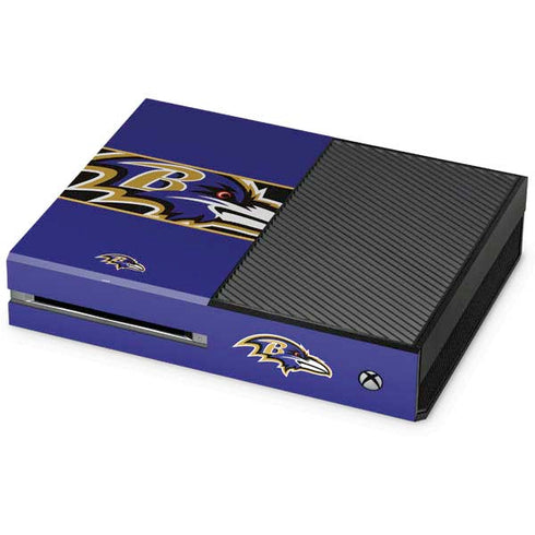 NFL Baltimore Ravens Zone Block Xbox One Console Skin