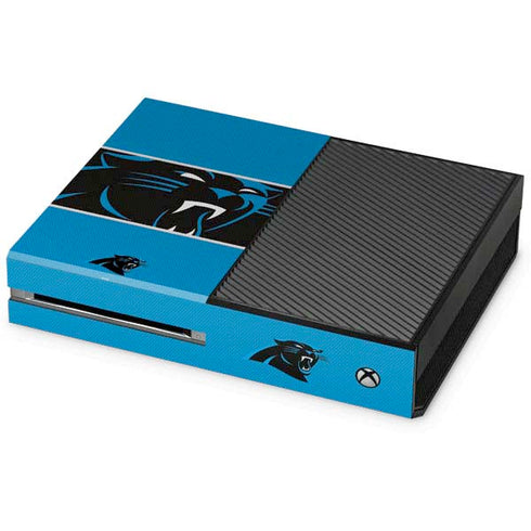 NFL Carolina Panthers Zone Block Xbox One Console Skin