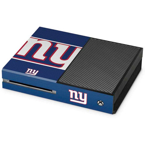 NFL New York Giants Zone Block Xbox One Console Skin