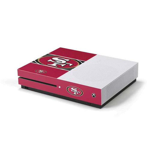 NFL San Francisco 49ers Zone Block Xbox One S Console Skin