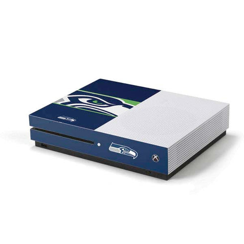 NFL Seattle Seahawks Zone Block Xbox One S Console Skin