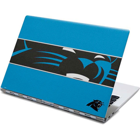 NFL Carolina Panthers Zone Block Yoga 910 2-in-1 14in Touch-Screen Skin
