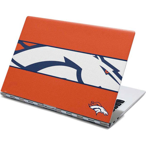 NFL Denver Broncos Zone Block Yoga 910 2-in-1 14in Touch-Screen Skin