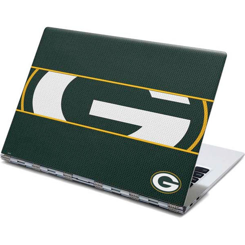NFL Green Bay Packers Zone Block Yoga 910 2-in-1 14in Touch-Screen Skin