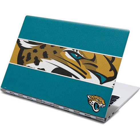 NFL Jacksonville Jaguars Zone Block Yoga 910 2-in-1 14in Touch-Screen Skin