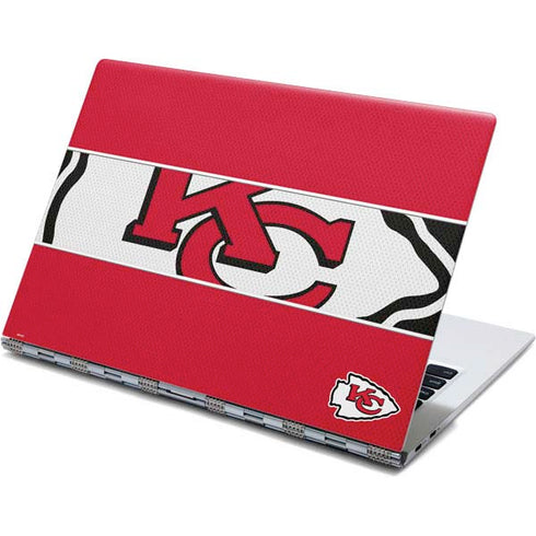 NFL Kansas City Chiefs Zone Block Yoga 910 2-in-1 14in Touch-Screen Skin