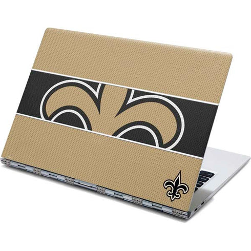 NFL New Orleans Saints Zone Block Yoga 910 2-in-1 14in Touch-Screen Skin
