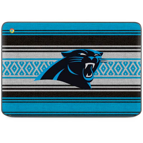 NFL Carolina Panthers Trailblazer HP Chromebook Skin