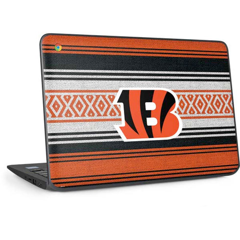 NFL Cincinnati Bengals Trailblazer HP Chromebook Skin