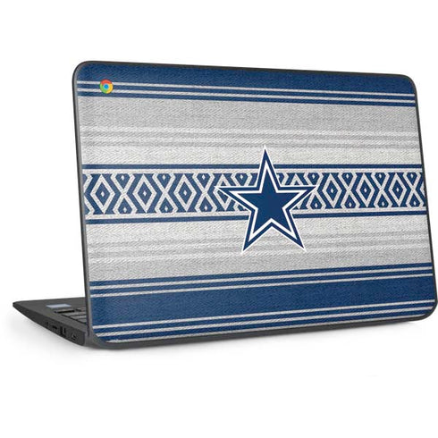 NFL Dallas Cowboys Trailblazer HP Chromebook Skin