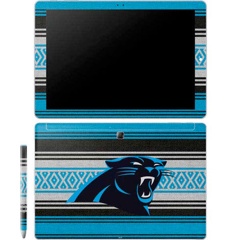 NFL Carolina Panthers Trailblazer Galaxy Book 12in Skin