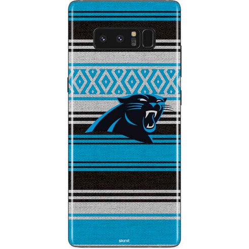 NFL Carolina Panthers Trailblazer Galaxy Note 8 Skin
