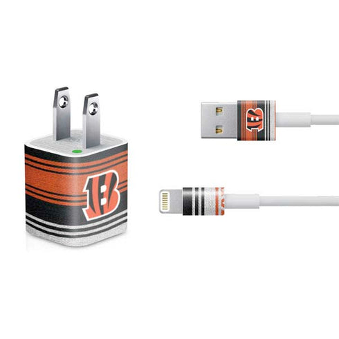 NFL Cincinnati Bengals Trailblazer iPhone Charger (5W USB) Skin