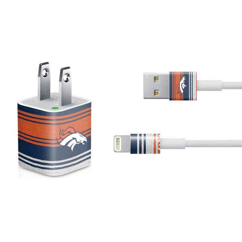 NFL Denver Broncos Trailblazer iPhone Charger (5W USB) Skin