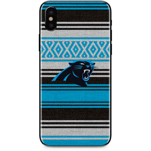 NFL Carolina Panthers Trailblazer iPhone X Skin