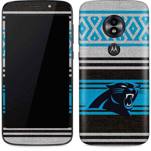 NFL Carolina Panthers Trailblazer Moto E5 Play Skin