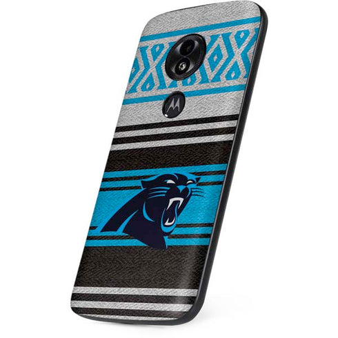 NFL Carolina Panthers Trailblazer Moto E5 Play Skin